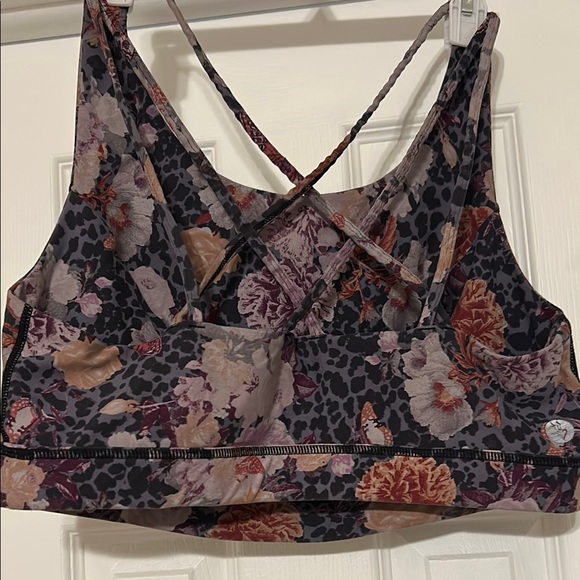 Torrid Floral Activewear Set - Pink and Purple 2X - Picture 4 of 8